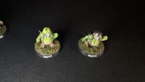 Blood Bowl Halfling Hefty's