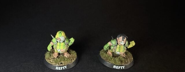 Blood Bowl Halfling Hefty's