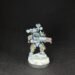 Painted Gunner Space Wolves Kill Team operative displayed on scenic base.