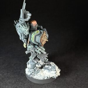 Painted Wolf Scout Frosteye_2082 Painted Wolf Scout Frosteye with Instigator Bolt Carbine on a snowy base.