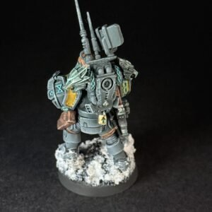 Painted Wolf Scout Frosteye_2084 Painted Wolf Scout Frosteye with Instigator Bolt Carbine on a snowy base.