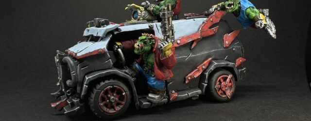 Puppets War Orc Team Battle Van with Crew