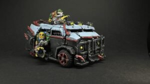 Puppets War Orc Team Battle Van with Crew