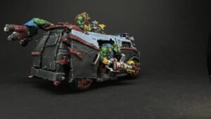 Puppets War Orc Team Battle Van with Crew