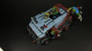 Puppets War Orc Team Battle Van with Crew