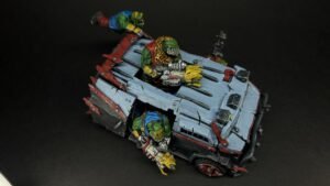 Puppets War Orc Team Battle Van with Crew