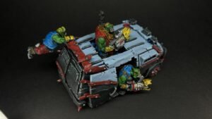 Puppets War Orc Team Battle Van with Crew