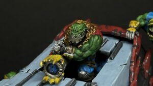 Puppets War Orc Team Battle Van with Crew