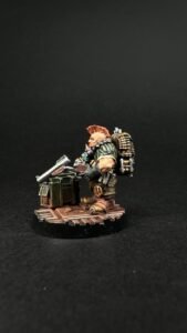 Necromunda Hired Gun - Ragnar Guunstein, Squat Ammo-Jack